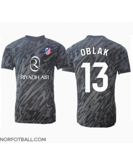 Billige Fotballdrakt Atletico Madrid Jan Oblak #13 Keeper Replika Hjemmedrakt 2024-25 Kortermet